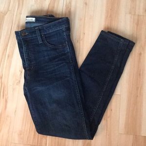 Madewell high rise skinny jeans